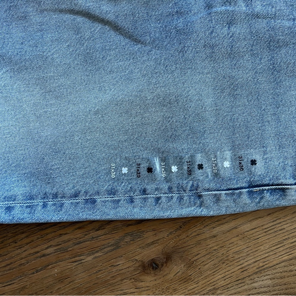 Lucky Brand Relaxed Straight Jeans 31x30 new nwt - Picture 5 of 6